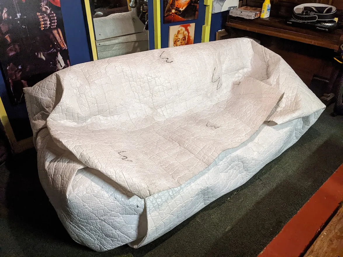 3 seater leather sofa